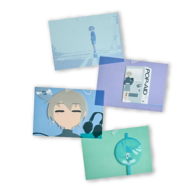 Clear poster set