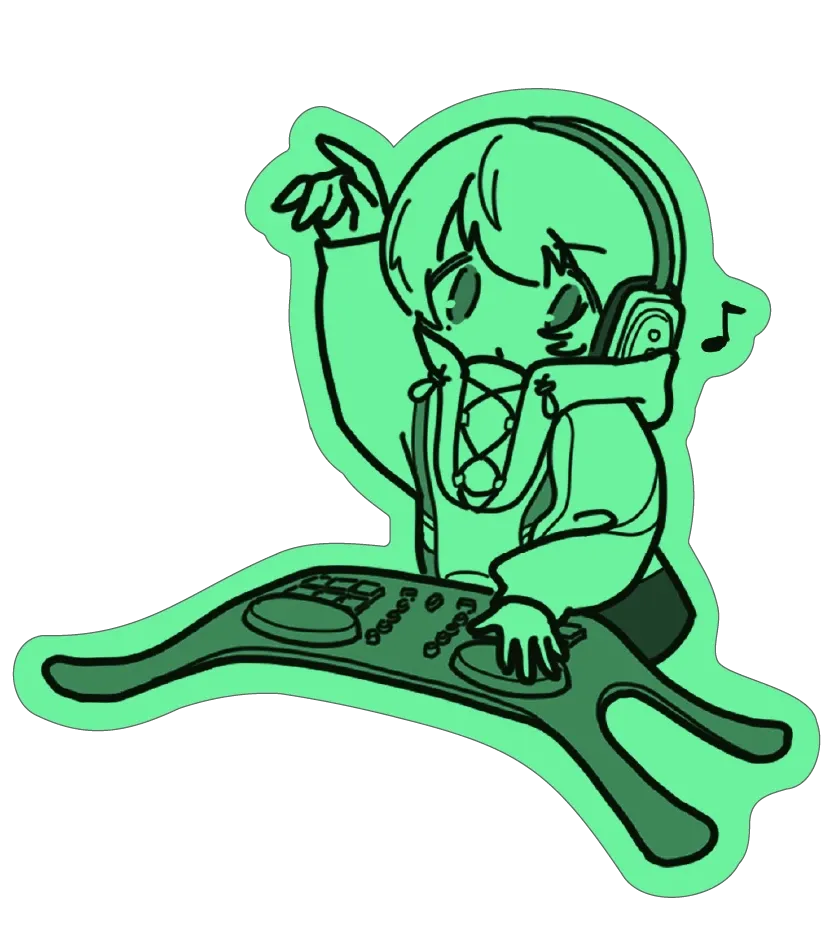 DJ HOSHIMIYATOTO sticker